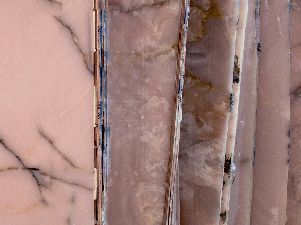 White onyx closeup